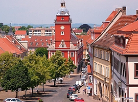 Stadtbild von Gotha (© KAUSA-Landesstelle Thüringen) 